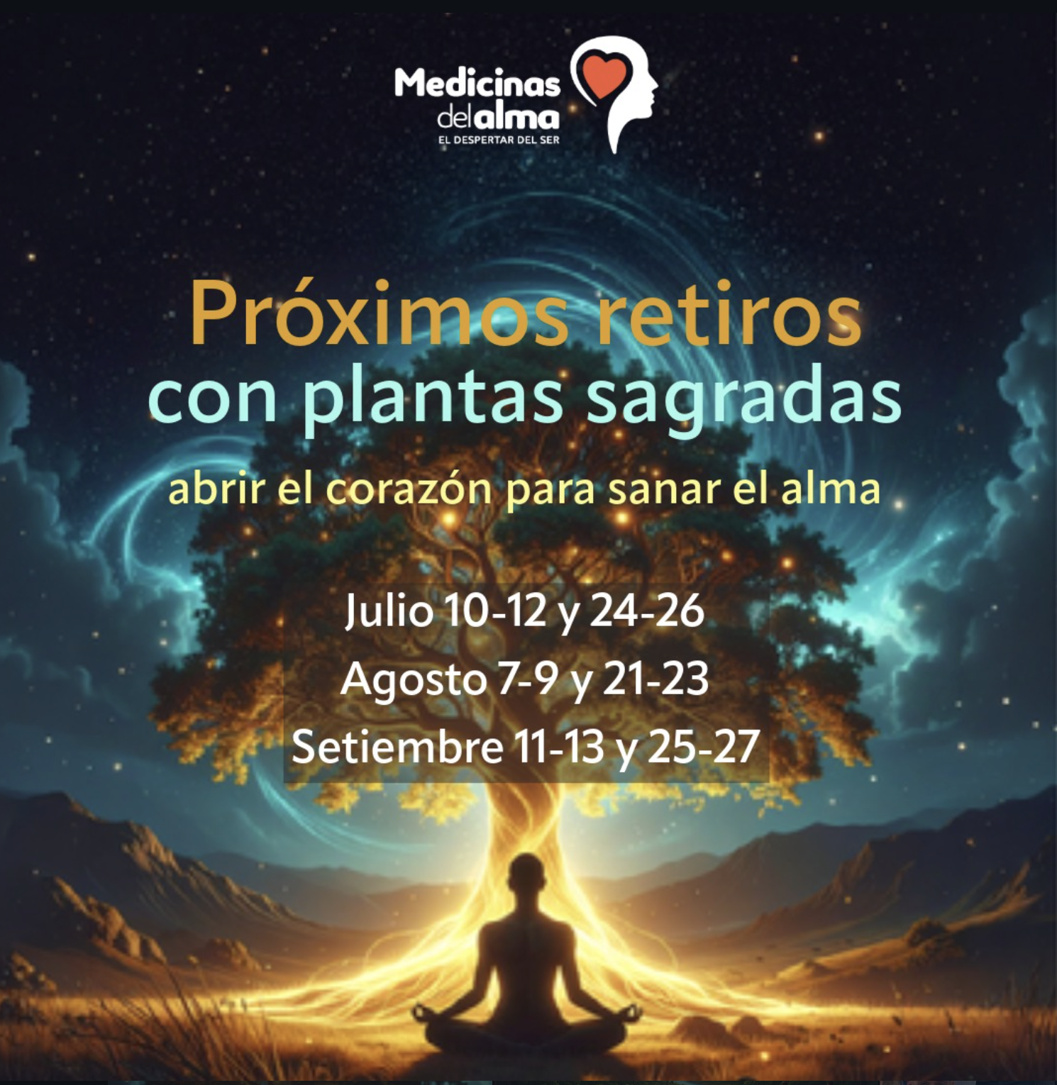 Cartel de temporada del organizador.